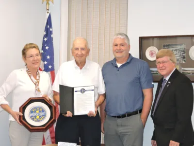 Sorrenti's career of service honored by Hancock County Commission